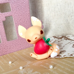 苺とキツネのフィギュア♪