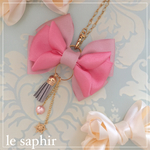 リボンバッグチャーム♡ピンク
