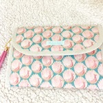 ♡e様オーダー品♡リバティ ザ・ピーコック・オブ・グランサム・ホールの母子手帳ケース【サイズM】♡