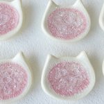 ネコちゃんピンクキラキラ箸置き