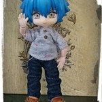 No.２１　オビツ１１☆カット&デニムパンツセット