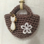 チャームとレースを付けたネックレス🌸