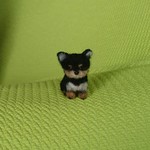 チワワ ブラックタン パピー 羊毛フェルト