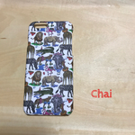 No.159 新柄　受注製作 リバティ  Pool party プールパーティiPhoneケース