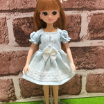 SALE♡ワンコイン♡さわやか水色ワンピース✳︎リカちゃん✳︎送料無料