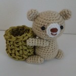 O様ご予約品　クマさんハンコスタンド