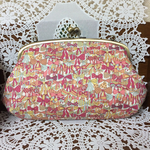 【chi-papa様 御予約品】リバティ親子がま口お財布ポシェット