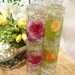 【再販】ハーバリウム☆ローズガーデン～レッド＆オレンジ～☆