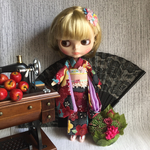 22㎝ドール サイズ振袖セット