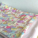 ふわふわ8重ガーゼケットメルヘンanimal×雲のガーゼピンク
