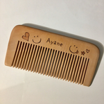 名入れ コーム くしミニ 顔