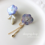 asymmetry earring(ブルー)
