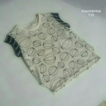 玉ねぎの小さな袖のＴシャツ　