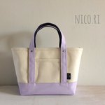 帆布のトートバッグ(S)