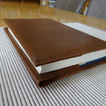 単行本用革のブックカバー　T-5