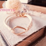 Leather Drop Bracelet再販