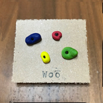 ボルダリングホールドピアス