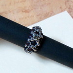 ほどよくゴージャスなブラックウッドのリング（Ｒ８）