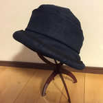 リネン素材の柔らかハット