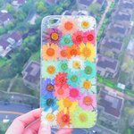 「錦」押し花 ケース Galaxy/Xperia iPhoneX/8/8plus/7/7plus/6s/6splus/6/6plus/5s/5/SE 押し花iPhoneケース アイフォン7プラス