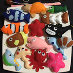 フェルトの魚つりセット