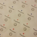Thank You シール smile 96枚