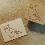 消しゴムはんこ✱オカメインコ〔中〕① スタンプ