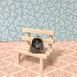 オビツ11サイズのボディバッグ グレー迷彩