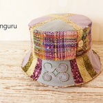 アイヌ刺繍と　雅なHAT