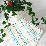 ガーゼハンカチ キッズサイズ２枚セット