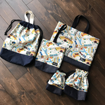 【オーダー品】入園グッズ５点セット☆電車