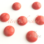 再販11【貼り付けパーツ】 rétro orange cabochon
