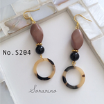 No.S204 大人っぽい❁︎べっ甲❁︎ピアス