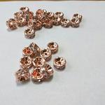 平型　ロンデル　ピンクゴールド　８ｍｍ　３０コ