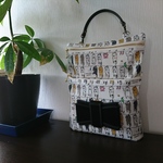 おしりふき&おむつポーチ♡一体型（ネコちゃん&白）