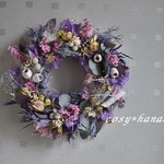 魅惑のパープルwreath