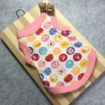 アメリカンバッヂ柄♡タンクトップ　ピンク