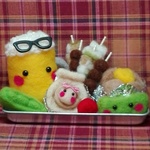 🌼purin-mana 様専用オーダー品🍺ビールくんと😄仲良しおつまみメンバー🌼