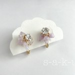 S-A-K-U  咲  イヤリング/ピアス