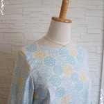 NINA☆北欧風☆ふんわりフリル袖チュニックブラウス