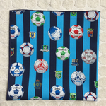 サッカー 水色×紺 ランチクロス ランチョンマット☆入園入学☆