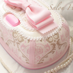  おしりふきケース♡ピンクダマスク柄