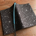 宇宙･星空ブックカバー･シルバー