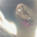 ☆sale☆全２５色☆chandelier pierce☆Sleeping Beauty☆