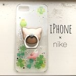 猫と小鳥 ~ インコ 選べる スマホリング スマホケース ギャラクシー/エクスペリア iPhoneケース iPhone8/plus iPhoneX/se iPhone7/6