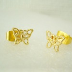 春　舞う　ちょう　ピアス