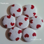 値下げ❗ハート❤柄マグネット小