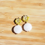 ガラスのお花 earring/pierce
