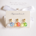 Candy ＊ シンプルな一粒ピアス ＊イヤリング可