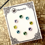 ■4色セット 4mm Light 樹脂ピアス